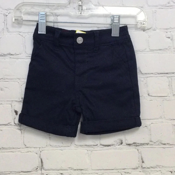 Like new 7 For All Mankind 12M Snap Button Stretch Shorts - Picture 1 of 6